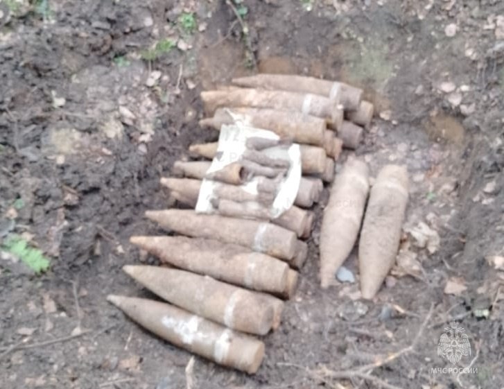 Опасное эхо войны: в Калуге обезвредили почти три десятка боеприпасов