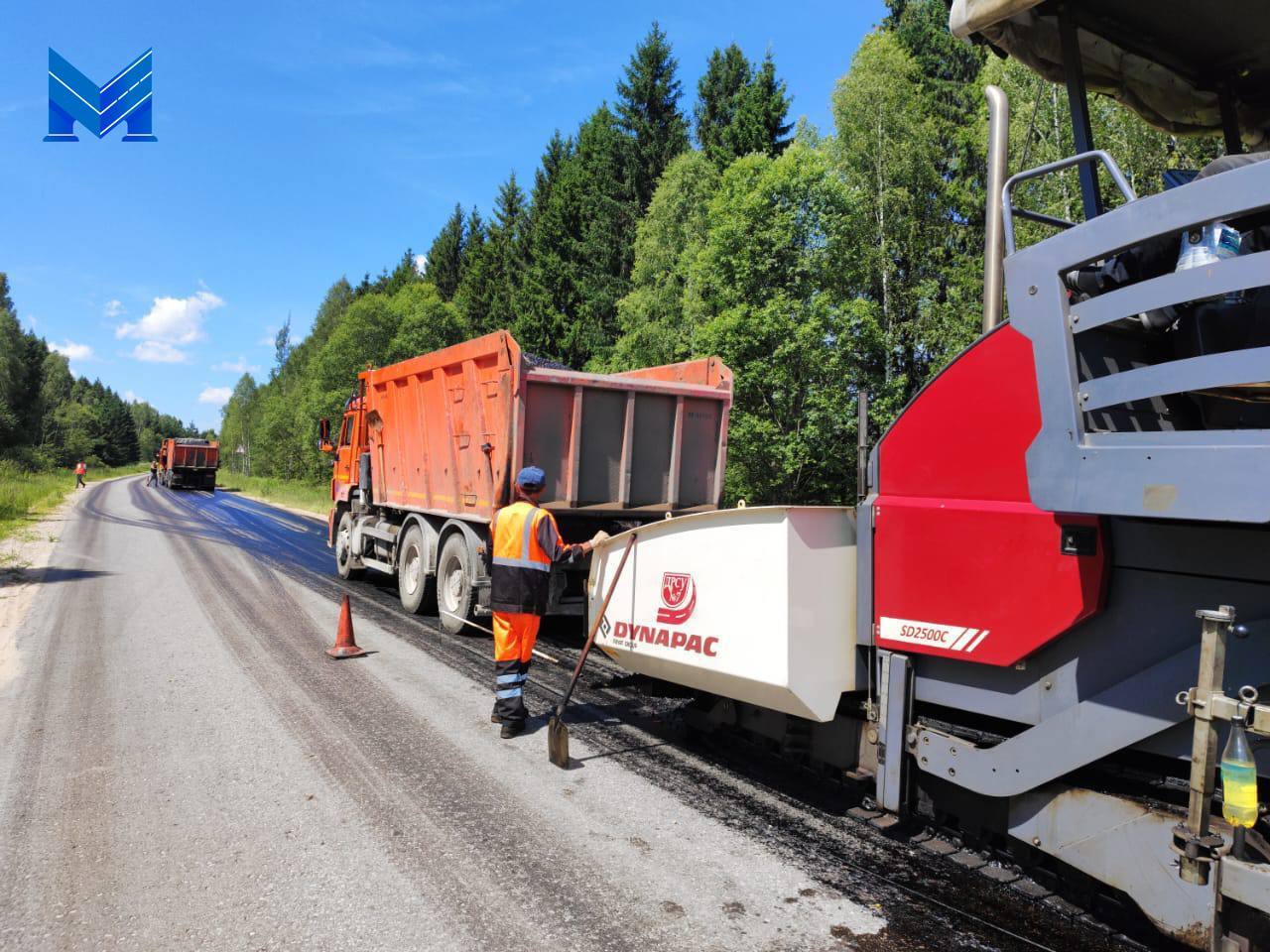 В Калужской области отремонтировано свыше 20 км дорог в Жуковском и Малоярославецком округах. Раб...