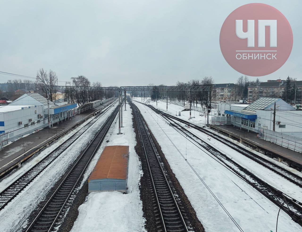 ❗️ Шокирующая находка на станции Обнинское: в колее железнодорожного пути обнаружено тело 35-летн...