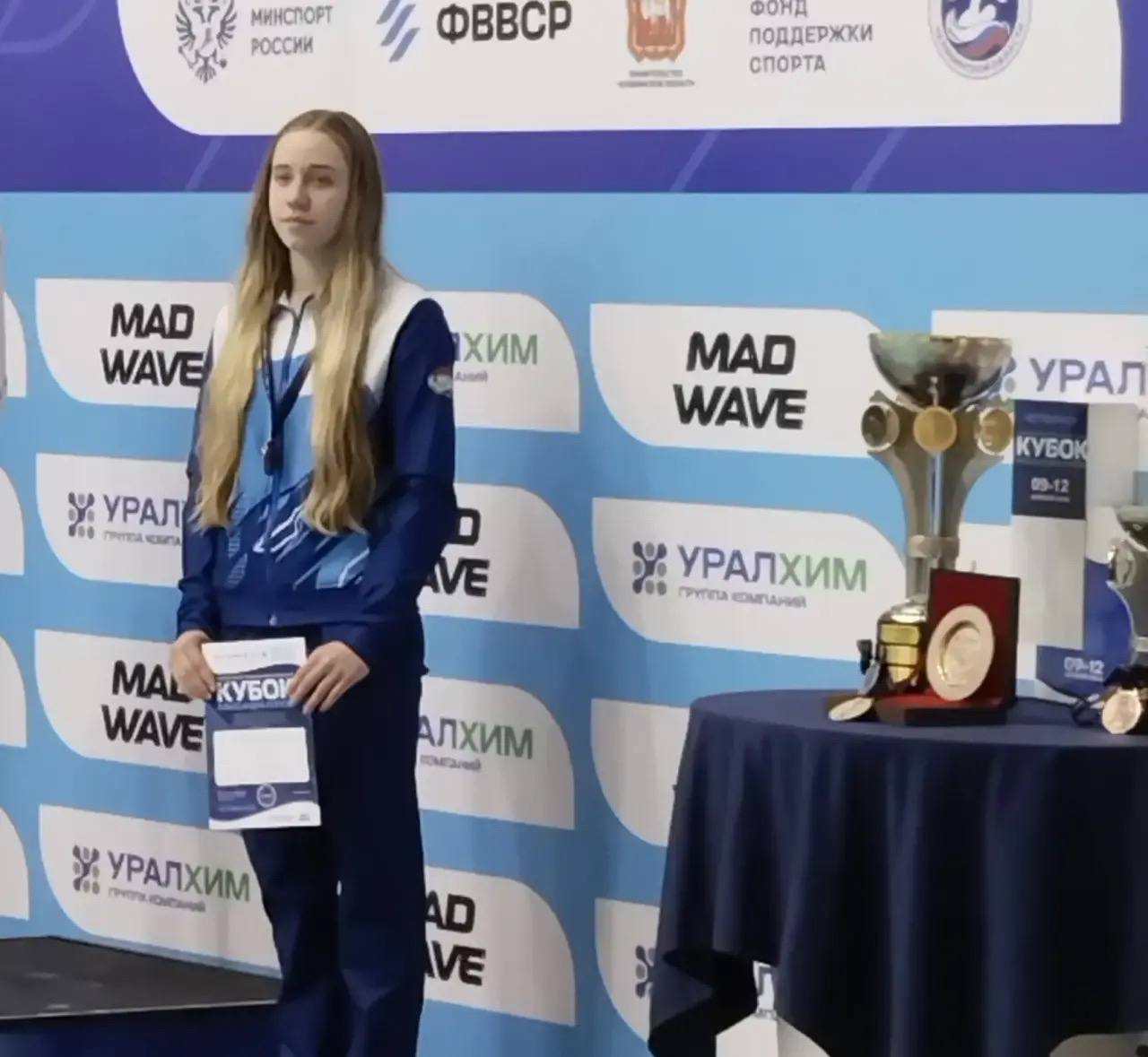 Обнинская команда «Олимп» завоевала бронзовую медаль на Кубке Попова по плаванию в Челябинске. Ол...