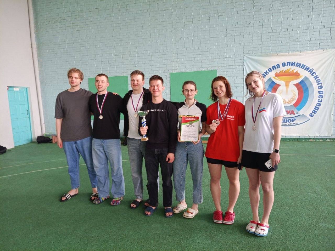 Обнинский ИАТЭ НИЯУ МИФИ занял второе место на областных соревнованиях по плаванию. Мероприятие п...